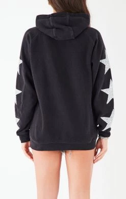 FURST OF A KIND VINTAGE SILVER STAR PATCH HOODIE