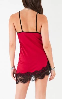 FURST OF A KIND VINTAGE DRESSES VINTAGE LACE TRIM DRESS