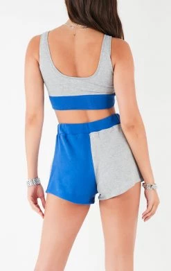 FURST OF A KIND VINTAGE COLLEGE VINTAGE SPLICED TANK AND SHORT SET 7 FURST OF A KIND VINTAGE COLLEGE VINTAGE SPLICED TANK AND SHORT SET