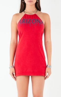 FURST OF A KIND VINTAGE WATERFALL CHAIN BACK DRESS