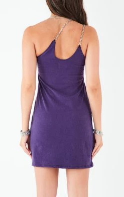 FURST OF A KIND VINTAGE CHAINS VINTAGE ONE SHOULDER DOUBLE CHAIN STRAP DRESS 7 FURST OF A KIND VINTAGE CHAINS VINTAGE ONE SHOULDER DOUBLE CHAIN STRAP DRESS