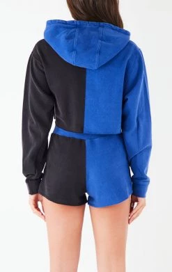 FURST OF A KIND VINTAGE SPLICED HOODIE AND SHORT SET