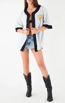 FURST OF A KIND VINTAGE SPORTS VINTAGE KNIT BASEBALL JERSEY