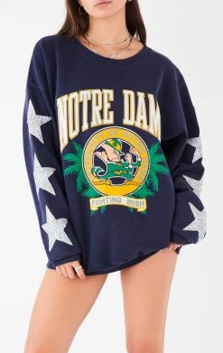 FURST OF A KIND VINTAGE SILVER STAR PATCH SWEATSHIRT