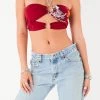 FURST OF A KIND VINTAGE CUT OUT CHAIN HALTER TOP