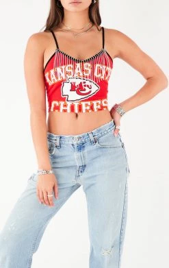 FURST OF A KIND VINTAGE RHINESTONE FRINGE TANK