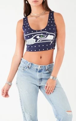 FURST OF A KIND VINTAGE ALLOVER RHINESTONE TANK