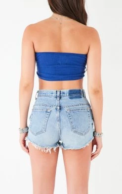 FURST OF A KIND VINTAGE CHAINS VINTAGE CUT OUT WATERFALL CHAIN TUBE TOP