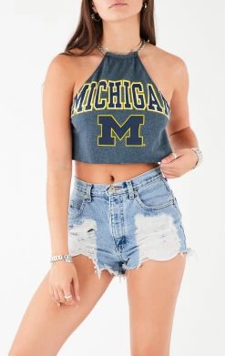 FURST OF A KIND VINTAGE CHAINS VINTAGE HALTER NECK WATERFALL CHAIN BACK TOP 7 FURST OF A KIND VINTAGE CHAINS VINTAGE HALTER NECK WATERFALL CHAIN BACK TOP