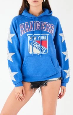 FURST OF A KIND VINTAGE SILVER STAR PATCH HOODIE VINTAGE SPORTS