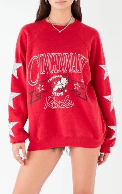 FURST OF A KIND VINTAGE SILVER STAR PATCH SWEATSHIRT