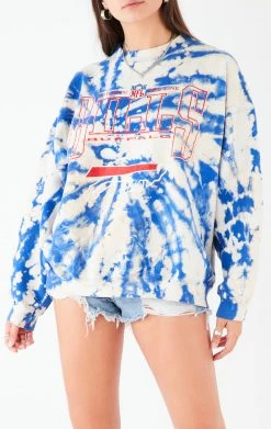 FURST OF A KIND VINTAGE BLEACH SPIRAL SWEATSHIRT