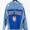 FURST OF A KIND VINTAGE DENIM JACKETS VINTAGE GRAPHIC BACK INSERT DENIM JACKET