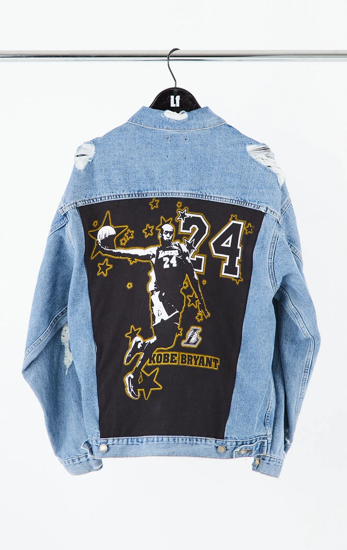 FURST OF A KIND VINTAGE DENIM JACKETS VINTAGE GRAPHIC BACK INSERT DENIM JACKET 3 FURST OF A KIND VINTAGE DENIM JACKETS VINTAGE GRAPHIC BACK INSERT DENIM JACKET