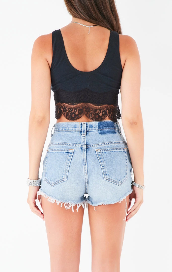 FURST OF A KIND VINTAGE LACE TRIM TANK 5 FURST OF A KIND VINTAGE LACE TRIM TANK