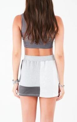 FURST OF A KIND VINTAGE SPLICED PATCHWORK SKIRT