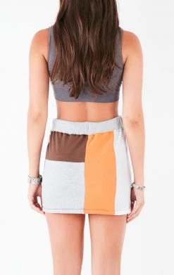 FURST OF A KIND VINTAGE NFL VINTAGE SPLICED PATCHWORK SKIRT 9 FURST OF A KIND VINTAGE NFL VINTAGE SPLICED PATCHWORK SKIRT