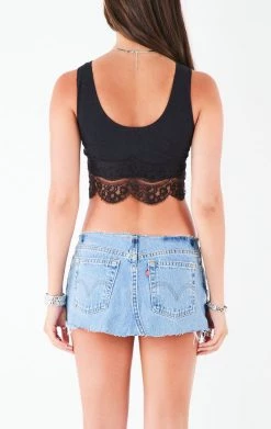 FURST OF A KIND VINTAGE LACE TRIM TANK FESTIVAL 9 FURST OF A KIND VINTAGE LACE TRIM TANK FESTIVAL