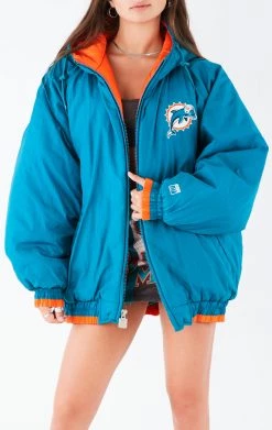 FURST OF A KIND VINTAGE NFL VINTAGE HEAVY ZIP UP WINDBREAKER JACKET