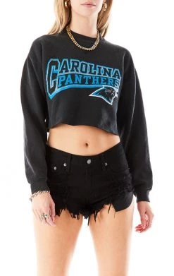 FURST OF A KIND VINTAGE LACE UP BACK SWEATSHIRT