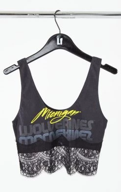 FURST OF A KIND VINTAGE LACE TRIM TANK VINTAGE COLLEGE 11 FURST OF A KIND VINTAGE LACE TRIM TANK VINTAGE COLLEGE