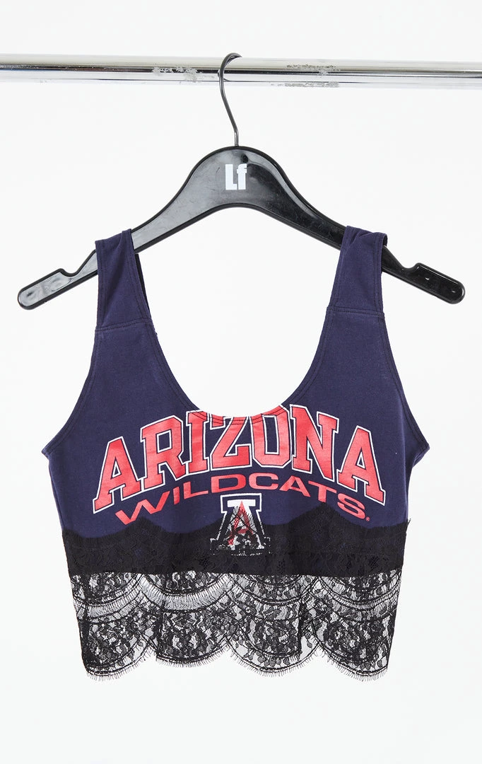 FURST OF A KIND VINTAGE LACE TRIM TANK VINTAGE COLLEGE 5 FURST OF A KIND VINTAGE LACE TRIM TANK VINTAGE COLLEGE