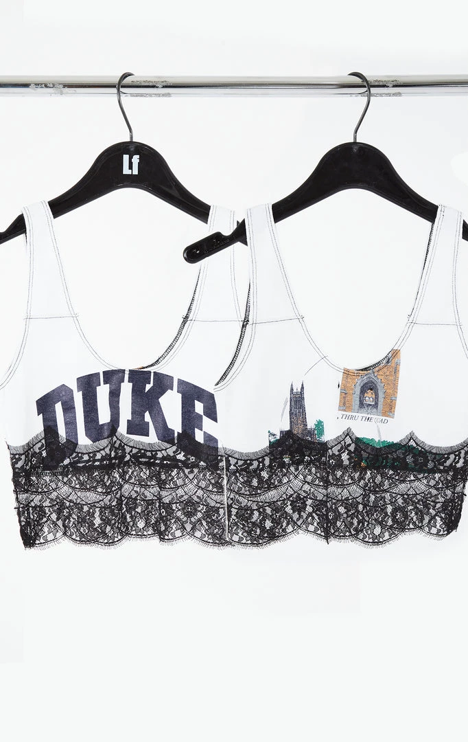 FURST OF A KIND VINTAGE LACE TRIM TANK VINTAGE COLLEGE 10 FURST OF A KIND VINTAGE LACE TRIM TANK VINTAGE COLLEGE