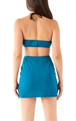 FURST OF A KIND VINTAGE CUT OUT HALTER DRESS VINTAGE DRESSES