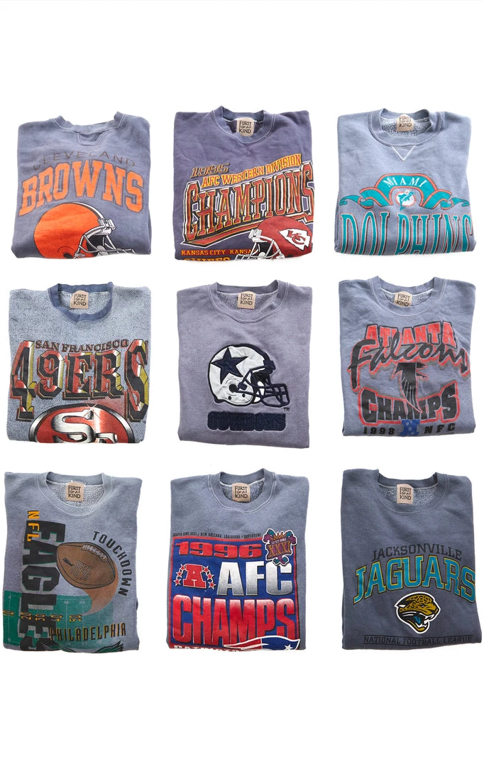 FURST OF A KIND VINTAGE NAVY OVERDYE SWEATSHIRT SALE 3 FURST OF A KIND VINTAGE NAVY OVERDYE SWEATSHIRT SALE