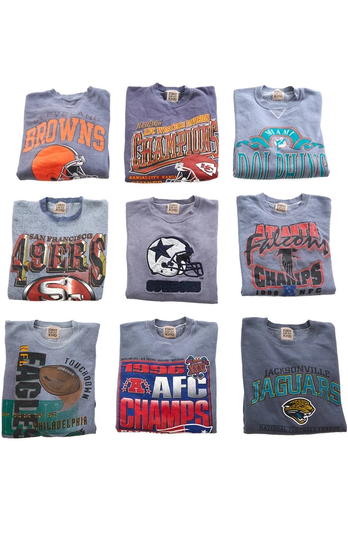 FURST OF A KIND VINTAGE NAVY OVERDYE SWEATSHIRT SALE 4 FURST OF A KIND VINTAGE NAVY OVERDYE SWEATSHIRT SALE