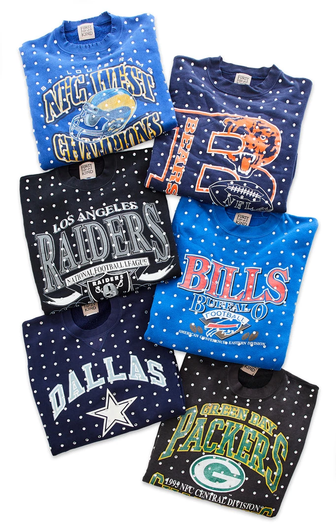 FURST OF A KIND VINTAGE ALLOVER RHINESTONE SWEATSHIRT 3 FURST OF A KIND VINTAGE ALLOVER RHINESTONE SWEATSHIRT