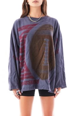 FURST OF A KIND SALE VINTAGE NAVY OVERDYE SWEATSHIRT