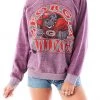 FURST OF A KIND SALE VINTAGE PURPLE OVERDYE SWEATSHIRT