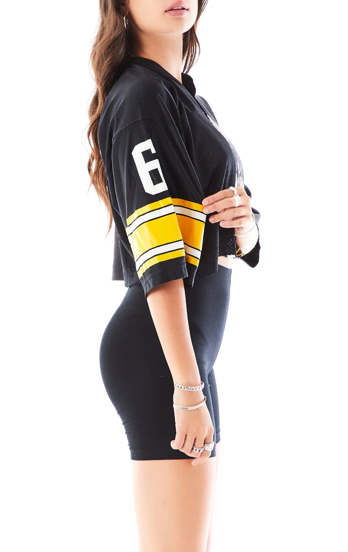 FURST OF A KIND SALE VINTAGE SPLICED JERSEY CROPPED SWEATSHIRT 4 FURST OF A KIND SALE VINTAGE SPLICED JERSEY CROPPED SWEATSHIRT