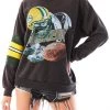 FURST OF A KIND VINTAGE SPLICED JERSEY SLEEVE SWEATSHIRT VINTAGE NFL