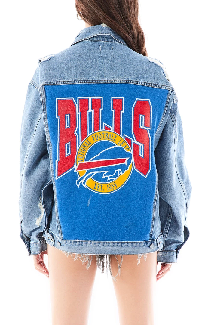 FURST OF A KIND VINTAGE GRAPHIC BACK INSERT DENIM JACKET VINTAGE DENIM JACKETS 3 FURST OF A KIND VINTAGE GRAPHIC BACK INSERT DENIM JACKET VINTAGE DENIM JACKETS