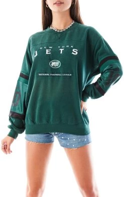 FURST OF A KIND VINTAGE SPLICED JERSEY SLEEVE AND BACK SWEATSHIRT SALE