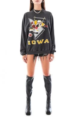 FURST OF A KIND VINTAGE COLLEGE VINTAGE CARTOON COLLEGE SWEATSHIRT