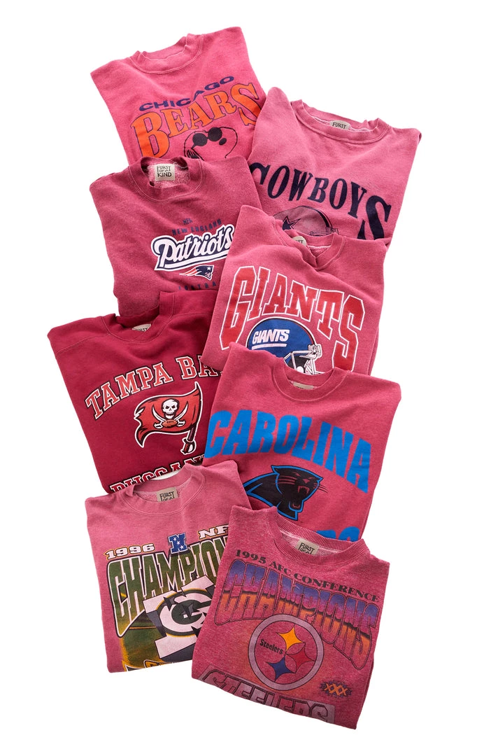 FURST OF A KIND VINTAGE RED OVERDYE SWEATSHIRT SALE 4 FURST OF A KIND VINTAGE RED OVERDYE SWEATSHIRT SALE