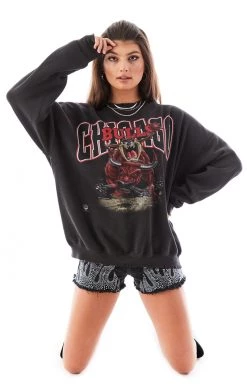 FURST OF A KIND VINTAGE CARTOON SPORTS SWEATSHIRT