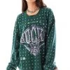 FURST OF A KIND VINTAGE ALLOVER RHINESTONE SWEATSHIRT VINTAGE SPORTS