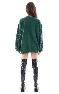 FURST OF A KIND VINTAGE ALLOVER RHINESTONE SWEATSHIRT VINTAGE SPORTS