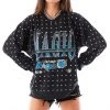 FURST OF A KIND VINTAGE ALLOVER RHINESTONE SWEATSHIRT VINTAGE SPORTS