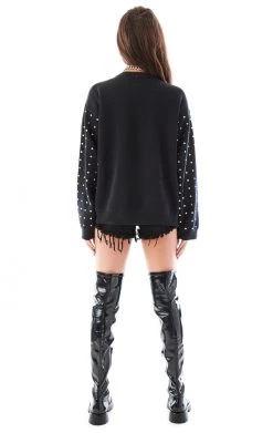 FURST OF A KIND VINTAGE ALLOVER RHINESTONE SWEATSHIRT VINTAGE SPORTS