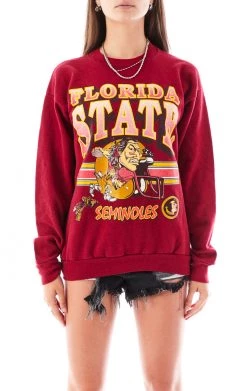 FURST OF A KIND VINTAGE COLLEGE VINTAGE STONEWASHED COLLEGE SWEATSHIRT