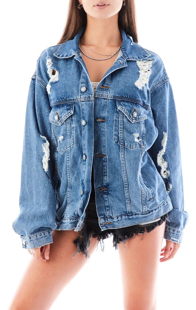 FURST OF A KIND VINTAGE DENIM JACKETS VINTAGE GRAPHIC BACK INSERT DENIM JACKET 4 FURST OF A KIND VINTAGE DENIM JACKETS VINTAGE GRAPHIC BACK INSERT DENIM JACKET