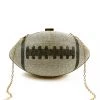 LOVE, MAR RHINESTONE FOOTBALL PURSE VINTAGE NFL