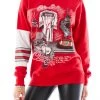 FURST OF A KIND VINTAGE SPLICED JERSEY SLEEVE SWEATSHIRT