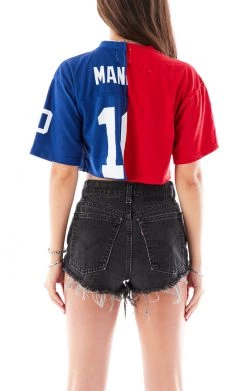 FURST OF A KIND VINTAGE SPLICED CROPPED JERSEY TEE SALE