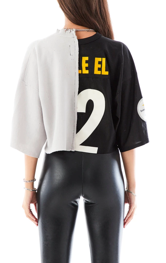 FURST OF A KIND VINTAGE SPLICED JERSEY CROPPED SWEATSHIRT SALE 5 FURST OF A KIND VINTAGE SPLICED JERSEY CROPPED SWEATSHIRT SALE